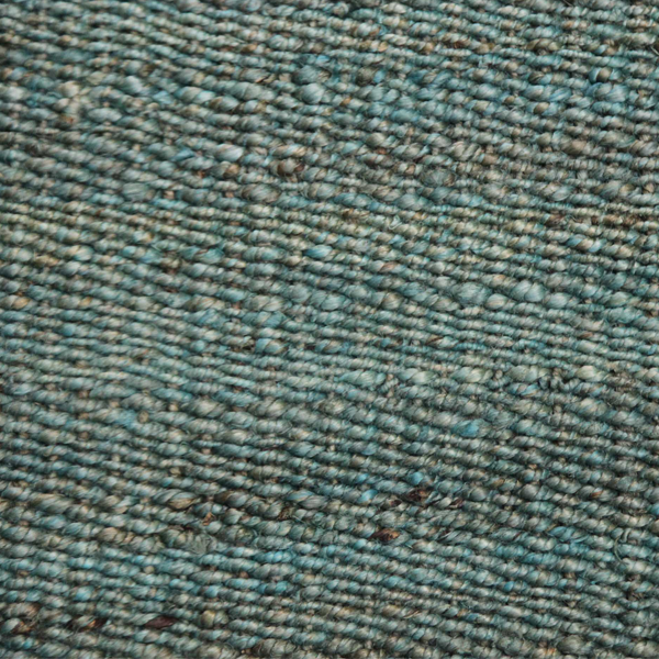 Asterlane Hemp Dhurrie Carpet PX-2125 Cool Aqua